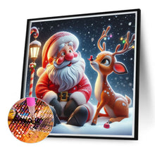 Load image into Gallery viewer, Christmas-Full Round Diamond Painting-40x40cm
