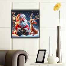 Load image into Gallery viewer, Christmas-Full Round Diamond Painting-40x40cm
