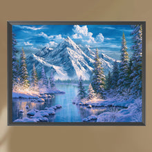 Load image into Gallery viewer, Villa-Full Square Diamond Painting-60x45cm-Large Size
