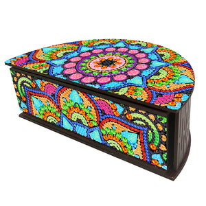 Mandala-Diamond Painting Storage Box