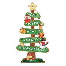 Load image into Gallery viewer, Christmas-Wooden Sign Diamond Painting Desktop
