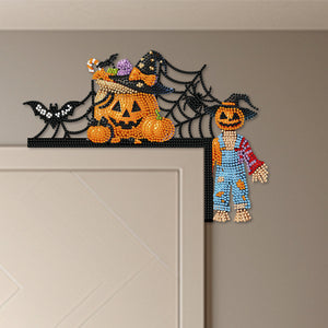 Halloween-Diamond Painting Wooden Door Frame Corner Sticker