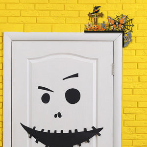 Halloween-Diamond Painting Wooden Door Frame Corner Sticker