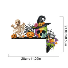 Load image into Gallery viewer, Halloween-Diamond Painting Wooden Door Frame Corner Sticker
