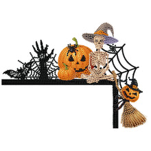 Load image into Gallery viewer, Halloween-Diamond Painting Wooden Door Frame Corner Sticker
