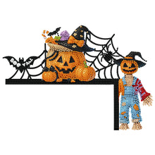 Load image into Gallery viewer, Halloween-Diamond Painting Wooden Door Frame Corner Sticker
