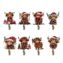 Load image into Gallery viewer, Christmas-Diamond Art Craft Wall Hooks
