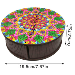 Mandala-DIY Wooden Storage Box