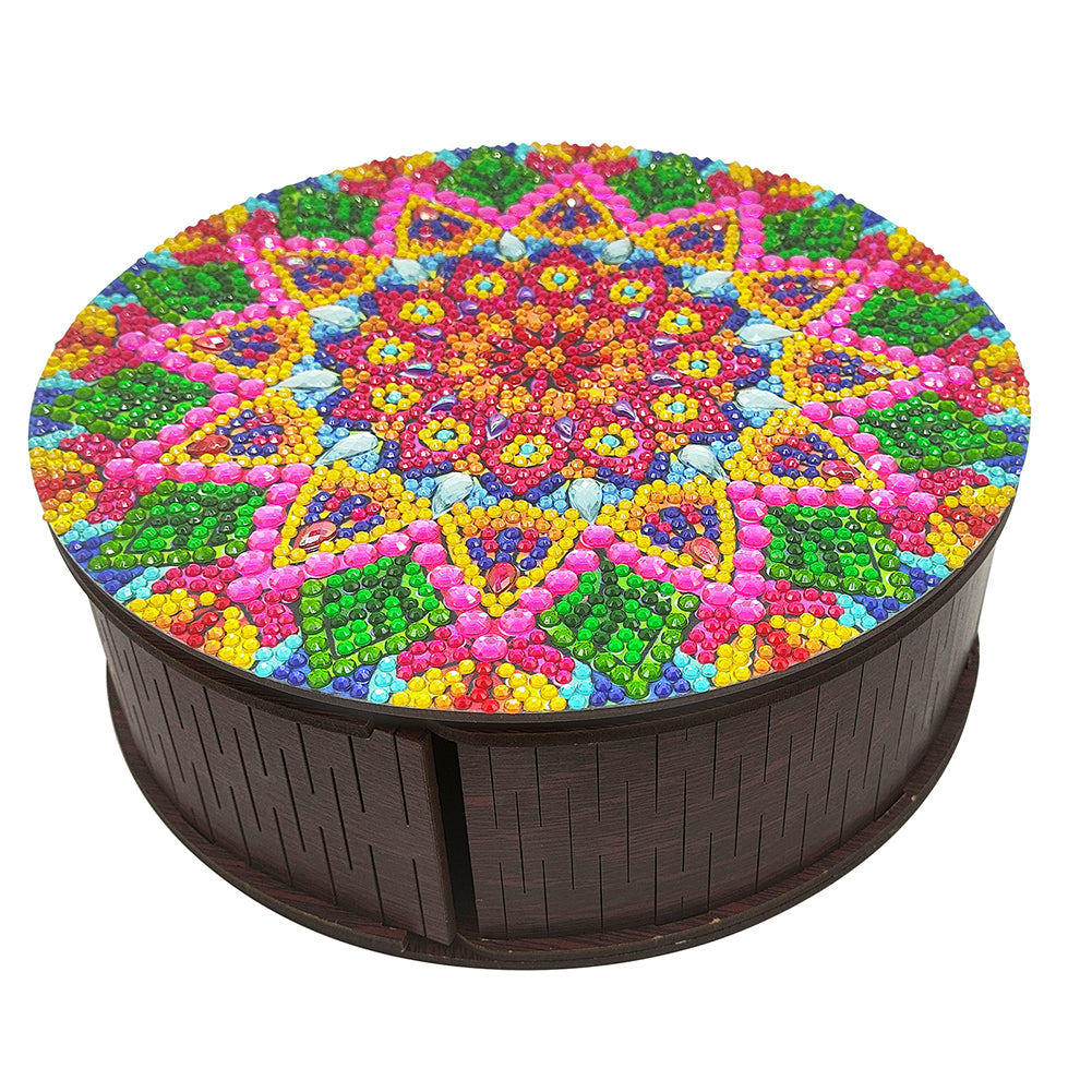 Mandala-DIY Wooden Storage Box