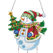 Load image into Gallery viewer, Christmas-SunCatcher Window Hanging Diamond Wind Chimes
