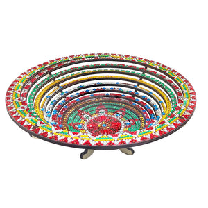 Wooden Mandala Diamond Painting Dinning Table Tray