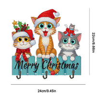 Load image into Gallery viewer, Christmas-Diamond Art Craft Wall Hooks
