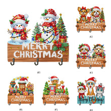 Load image into Gallery viewer, Christmas-Diamond Art Craft Wall Hooks
