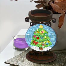 Load image into Gallery viewer, Mandala-Diamond Candle Holder-Diamond Desktop Ornament
