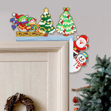 Load image into Gallery viewer, Christmas-Diamond Painting Wooden Door Frame Corner Sticker
