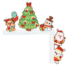 Load image into Gallery viewer, Christmas-Diamond Painting Wooden Door Frame Corner Sticker
