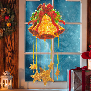 Christmas-SunCatcher Window Hanging Diamond Wind Chimes