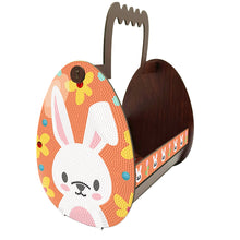 Load image into Gallery viewer, Easter Egg Bunny-Wooden DIY Basket
