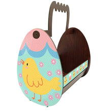 Load image into Gallery viewer, Easter Egg Bunny-Wooden DIY Basket
