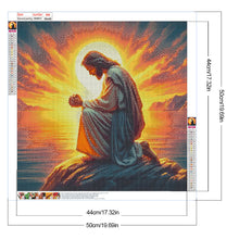 Load image into Gallery viewer, Religious Jesus-Full Round Diamond Painting-50x50cm-1511418
