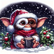 Load image into Gallery viewer, Christmas Snowman-Full Round Diamond Painting-30x30cm
