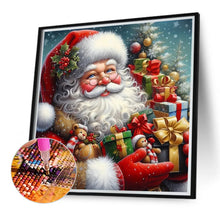 Load image into Gallery viewer, Santa Claus-Full Round Diamond Painting-40x40cm-1523303
