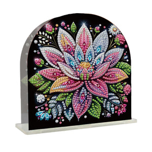 Flowers-Diamond Painting Napkin Rack