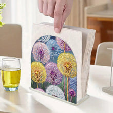 Load image into Gallery viewer, Flowers-Diamond Painting Napkin Rack
