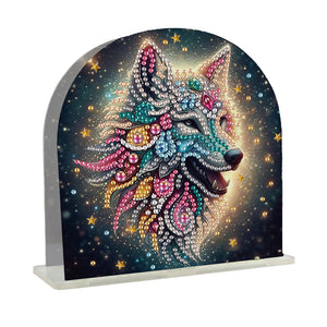 Flowers-Diamond Painting Napkin Rack