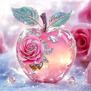 Crystal Apple-Full Round Diamond Painting-40x40cm-1539899