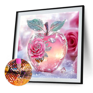 Crystal Apple-Full Round Diamond Painting-40x40cm-1539899