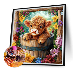 Yak-Full Round Diamond Painting-30x30cm-1540153