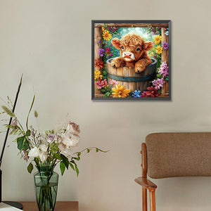 Yak-Full Round Diamond Painting-30x30cm-1540153