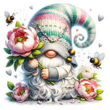 Load image into Gallery viewer, Spring Gnomes-Full Round Diamond Painting-30x30cm
