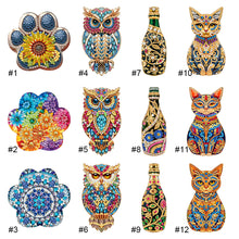 Load image into Gallery viewer, Cat Owl-Diamond Bottle Opener
