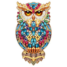 Load image into Gallery viewer, Cat Owl-Diamond Bottle Opener
