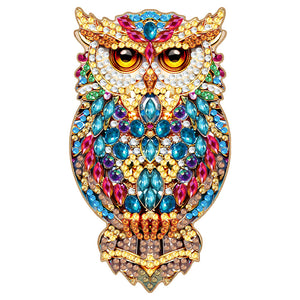 Cat Owl-Diamond Bottle Opener