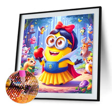 Load image into Gallery viewer, Minions-Full Round Diamond Painting-30x30cm-1546999
