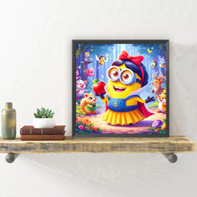 Load image into Gallery viewer, Minions-Full Round Diamond Painting-30x30cm-1546999
