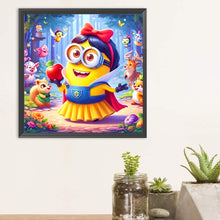 Load image into Gallery viewer, Minions-Full Round Diamond Painting-30x30cm-1546999
