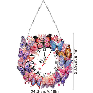 Easter-Diamond Clock Pendant