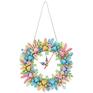 Easter-Diamond Clock Pendant