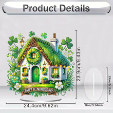 Load image into Gallery viewer, St. Patrick&#39;s Day hut-Single Side Drill-Acrylic Diamond Desktop Ornament
