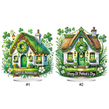 Load image into Gallery viewer, St. Patrick&#39;s Day hut-Single Side Drill-Acrylic Diamond Desktop Ornament
