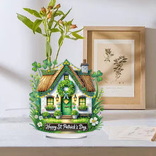 Load image into Gallery viewer, St. Patrick&#39;s Day hut-Single Side Drill-Acrylic Diamond Desktop Ornament
