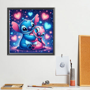 Stitch-Full Round Diamond Painting-40x40cm