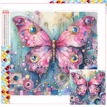 Load image into Gallery viewer, Butterfly-Full Square Diamond Painting-30x30cm
