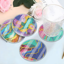 Load image into Gallery viewer, 4Pcs/Set Flower-Acrylic Waterproof Diamond Coaster
