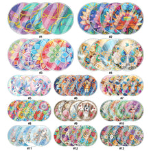 Load image into Gallery viewer, 4Pcs/Set Flower-Acrylic Waterproof Diamond Coaster
