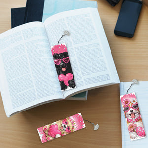 3Pcs/Set Easter-Diamond Bookmark